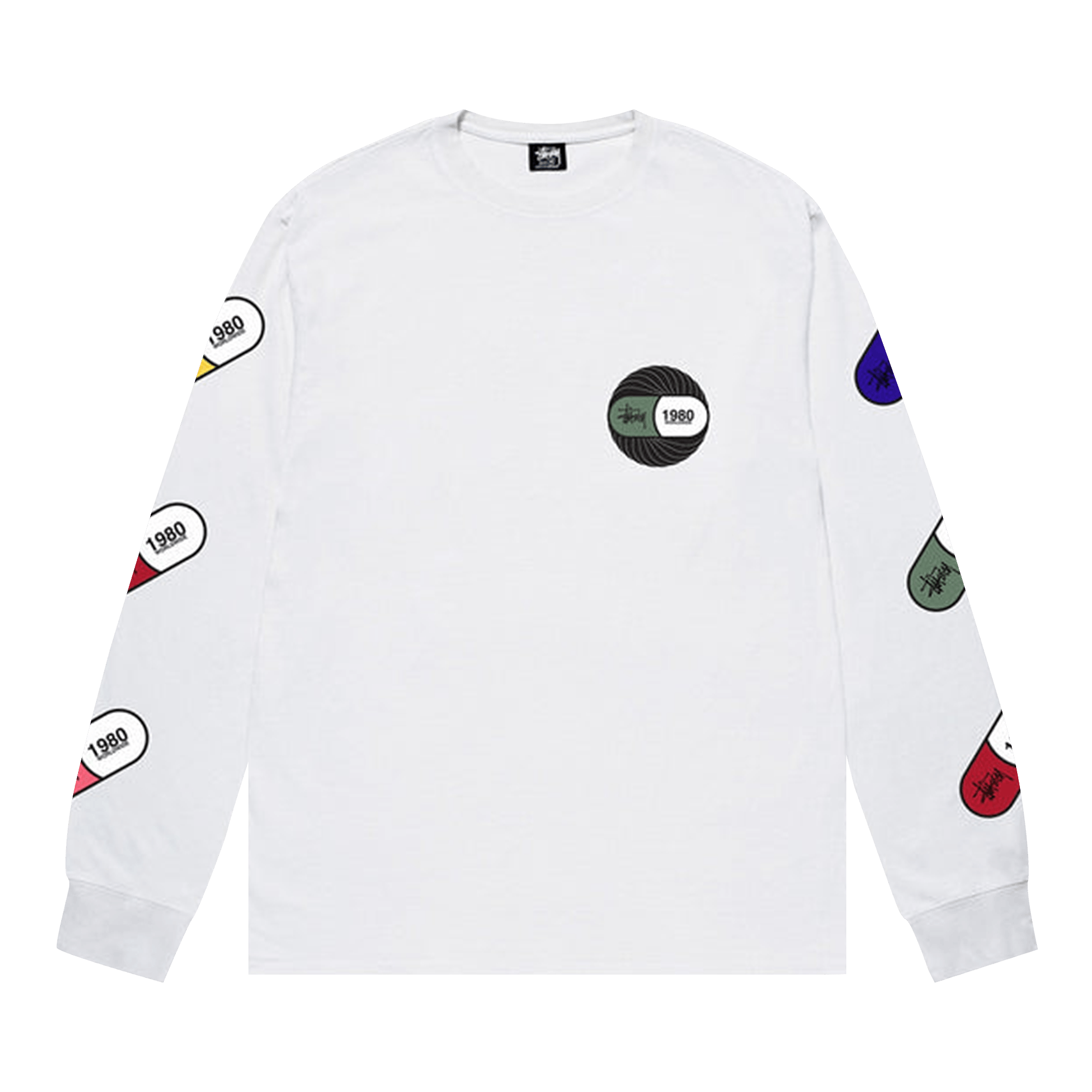Stussy Capsule Long-Sleeve Tee 'White'