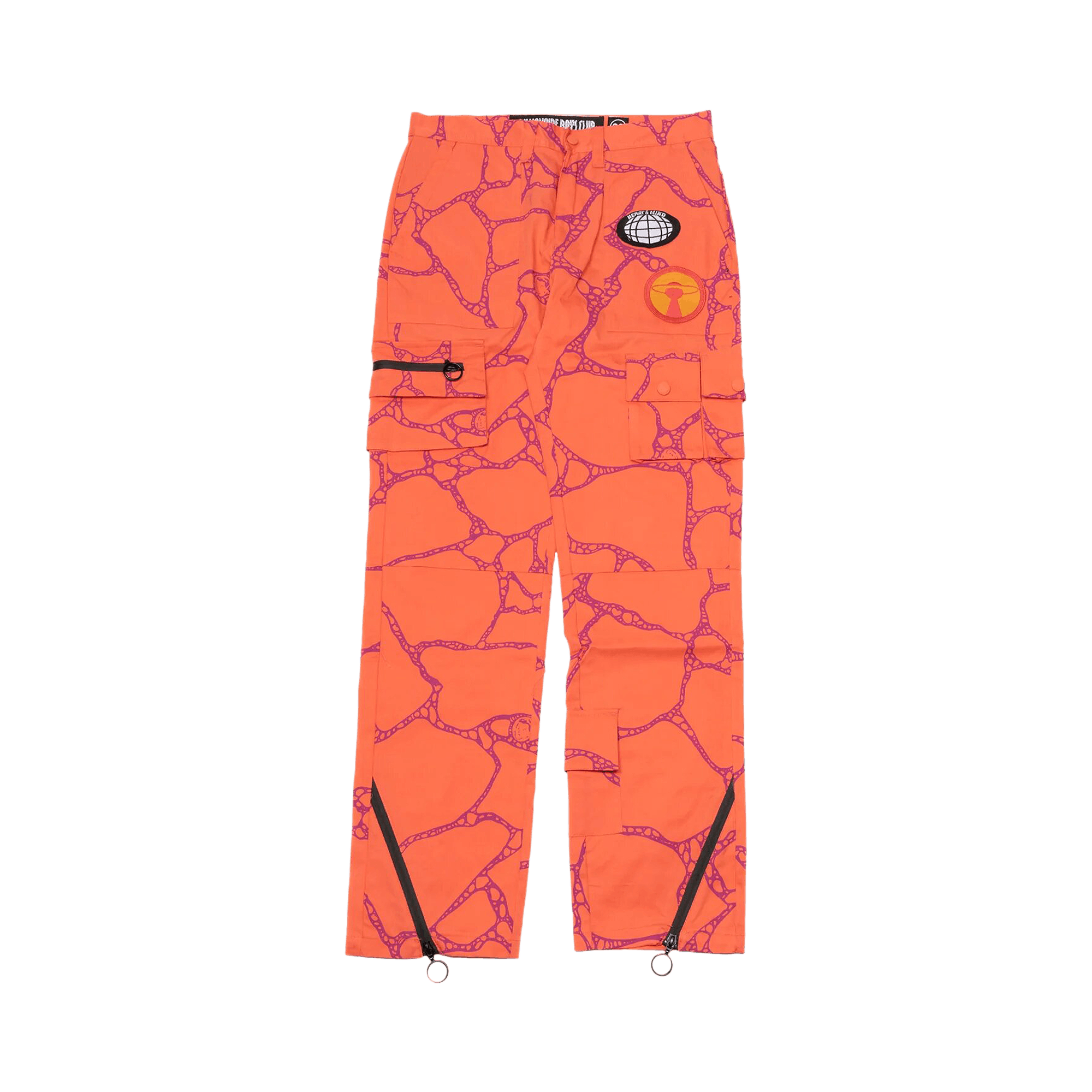 Pre-owned Billionaire Boys Club Expedition Pant 'hot Coral' In Orange