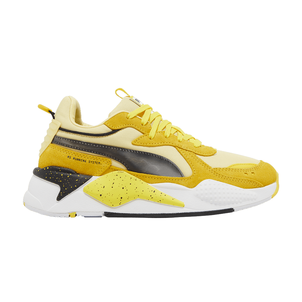 Pre-owned Puma Pokémon X Rs-x Jr 'pikachu' In Yellow