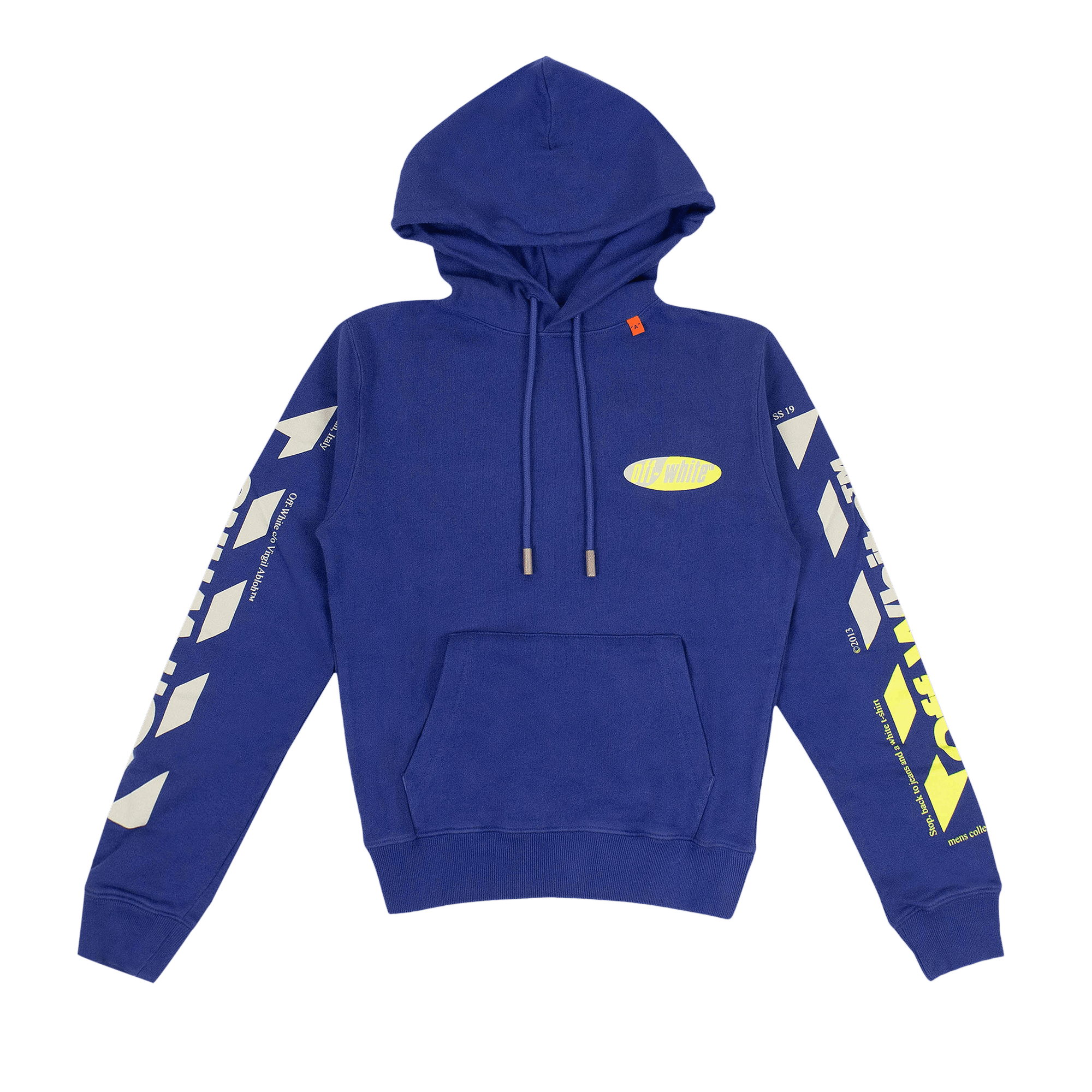 Off-White Arrow Hoodie 'Blue/Green'