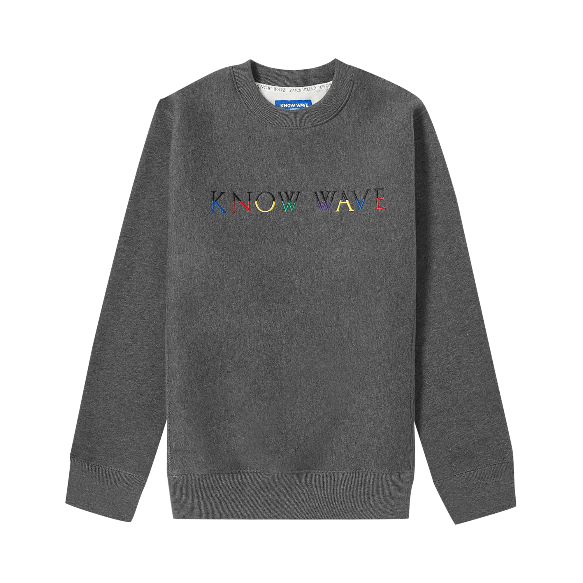Buy Know Wave Multi Crewneck Sweatshirt 'Cream' - KFA 1801 A | GOAT