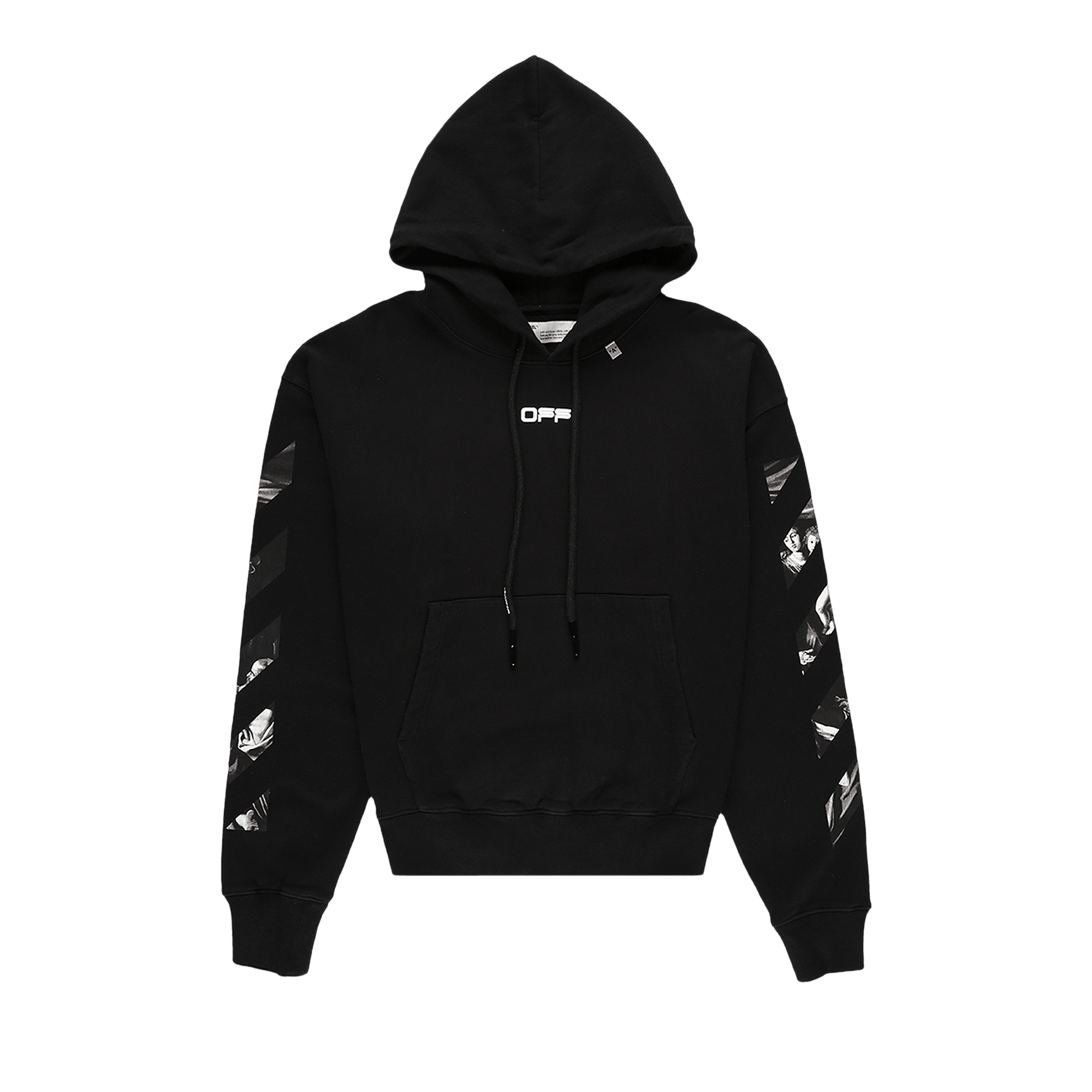 Off-White Caravaggio Square Over Sweatshirt 'Black'