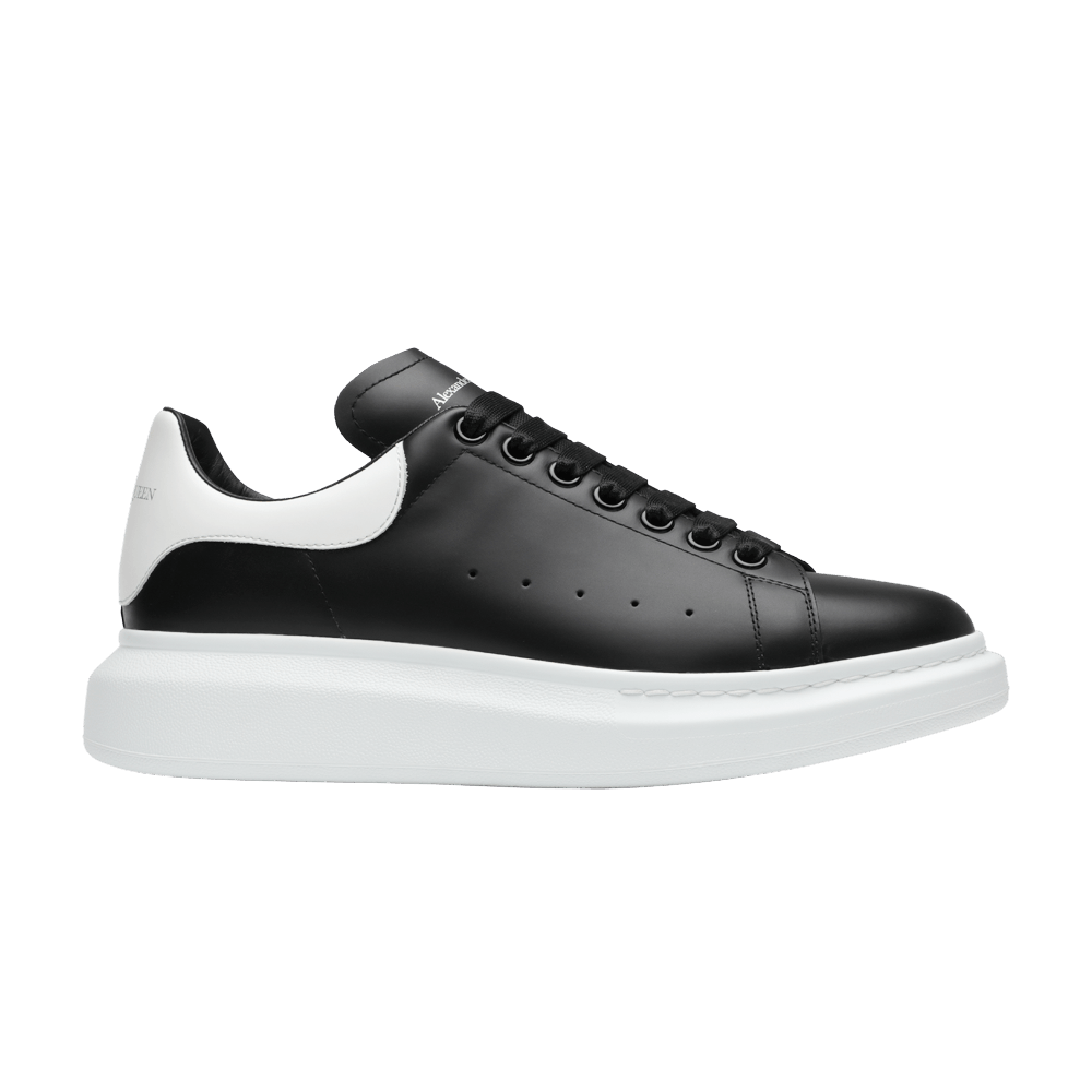 Buy Alexander McQueen Wmns Oversized Sneaker 'Black White' - 553770 WHGP5  1070 | GOAT