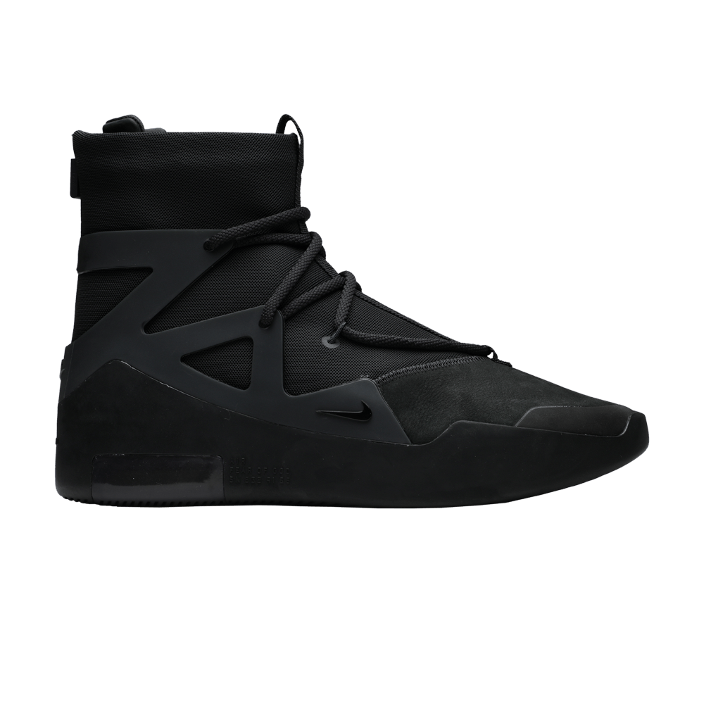 Buy Air Fear of God 1 'Triple Black' - AR4237 005 | GOAT