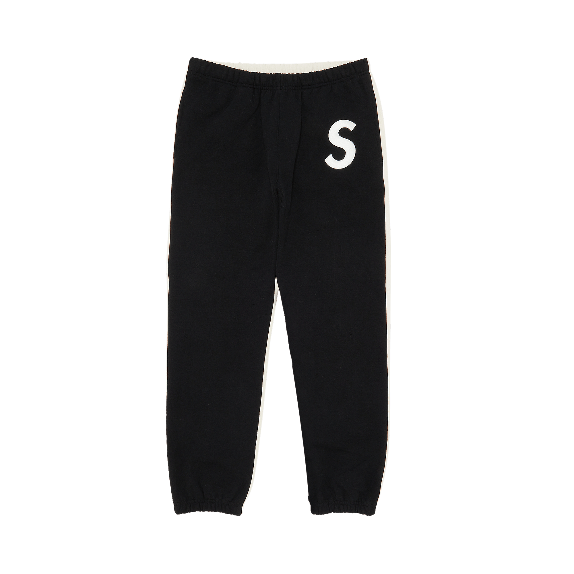 Pre-owned Supreme S Logo Split Sweatpant 'black'
