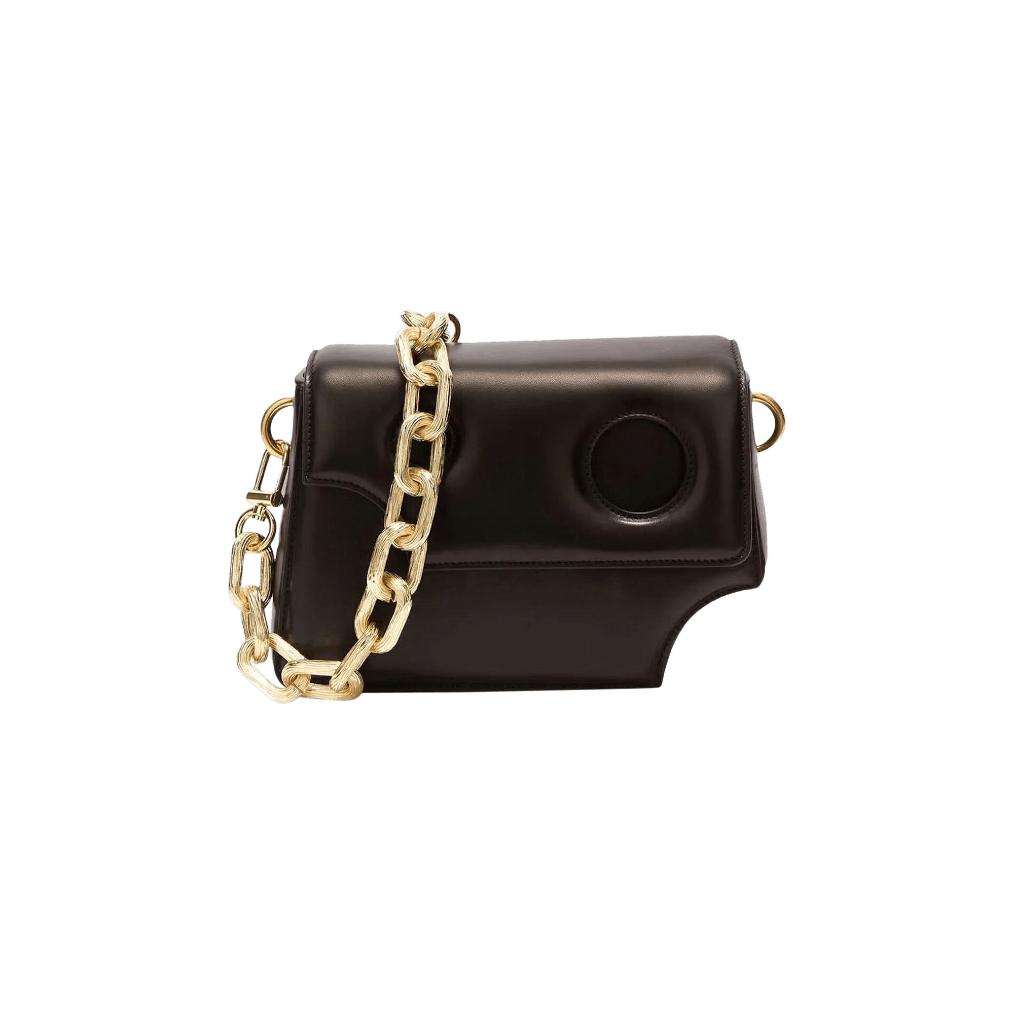 Off-White Logo Print Shoulder Bag 'Black'