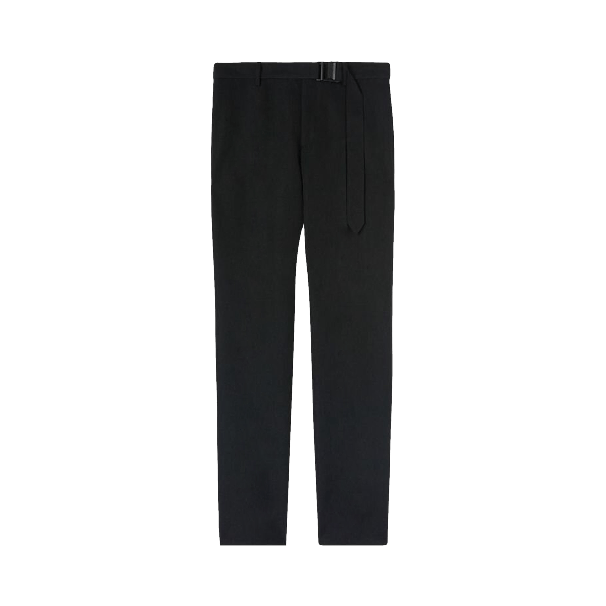 Off-White Buckle Dry Wool Slim Pant 'Black'