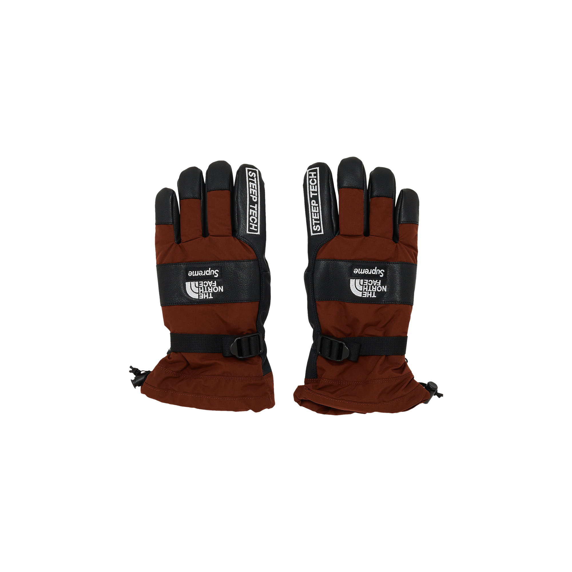 Pre-owned Supreme X The North Face Steep Tech Gloves 'brown'