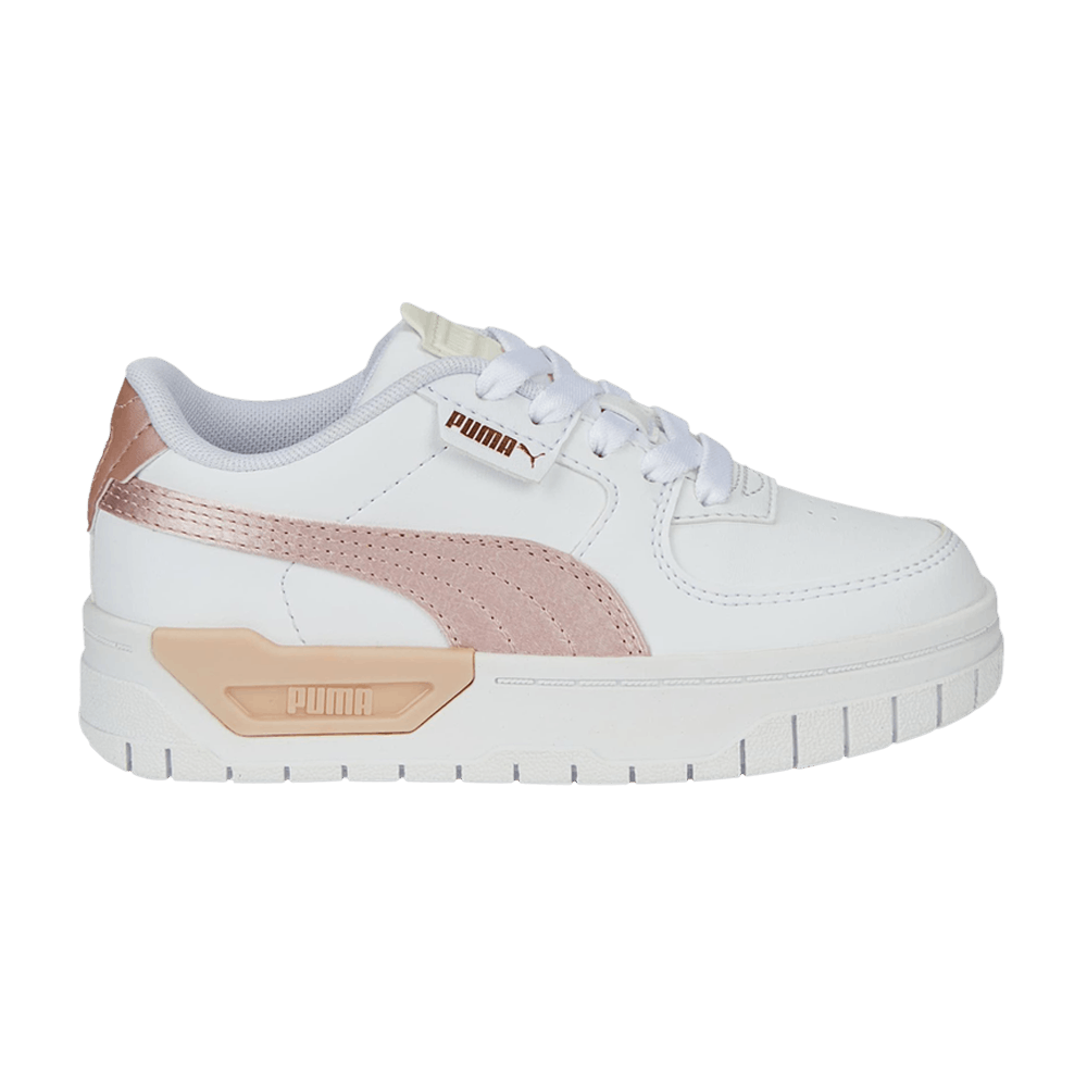 Pre-owned Puma Cali Dream Little Kid 'shiny Pack - White'