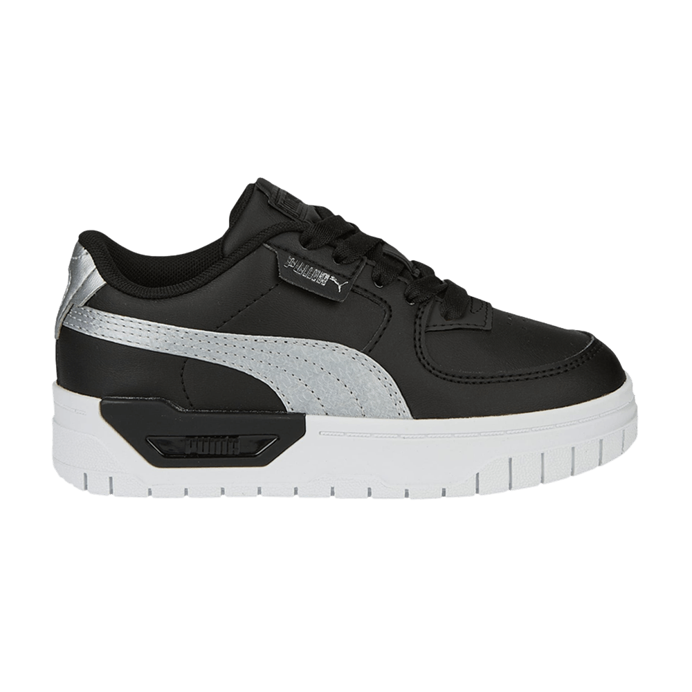 Pre-owned Puma Cali Dream Little Kid 'shiny Pack - Black'
