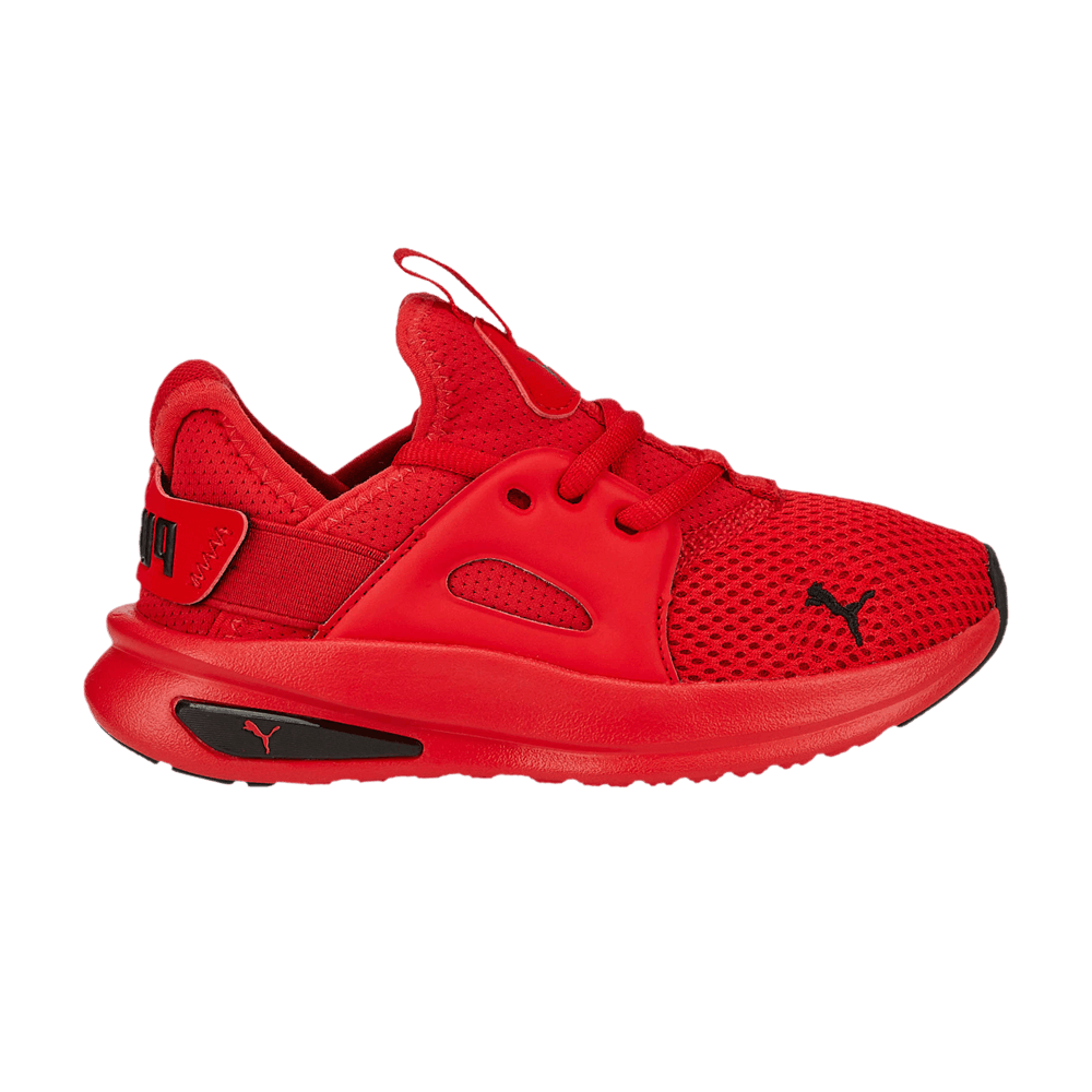 Pre-owned Puma Softride Enzo Evo Little Kid 'high Risk Red'