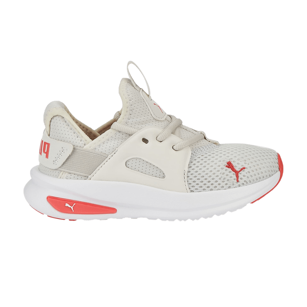Pre-owned Puma Softride Enzo Evo Little Kid 'nimbus Cloud Salmon' In Cream