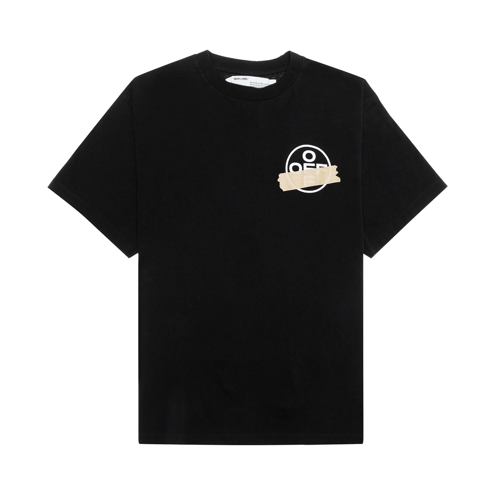 Off-White Tape Arrows Short Sleeve Over T-Shirt 'Black'