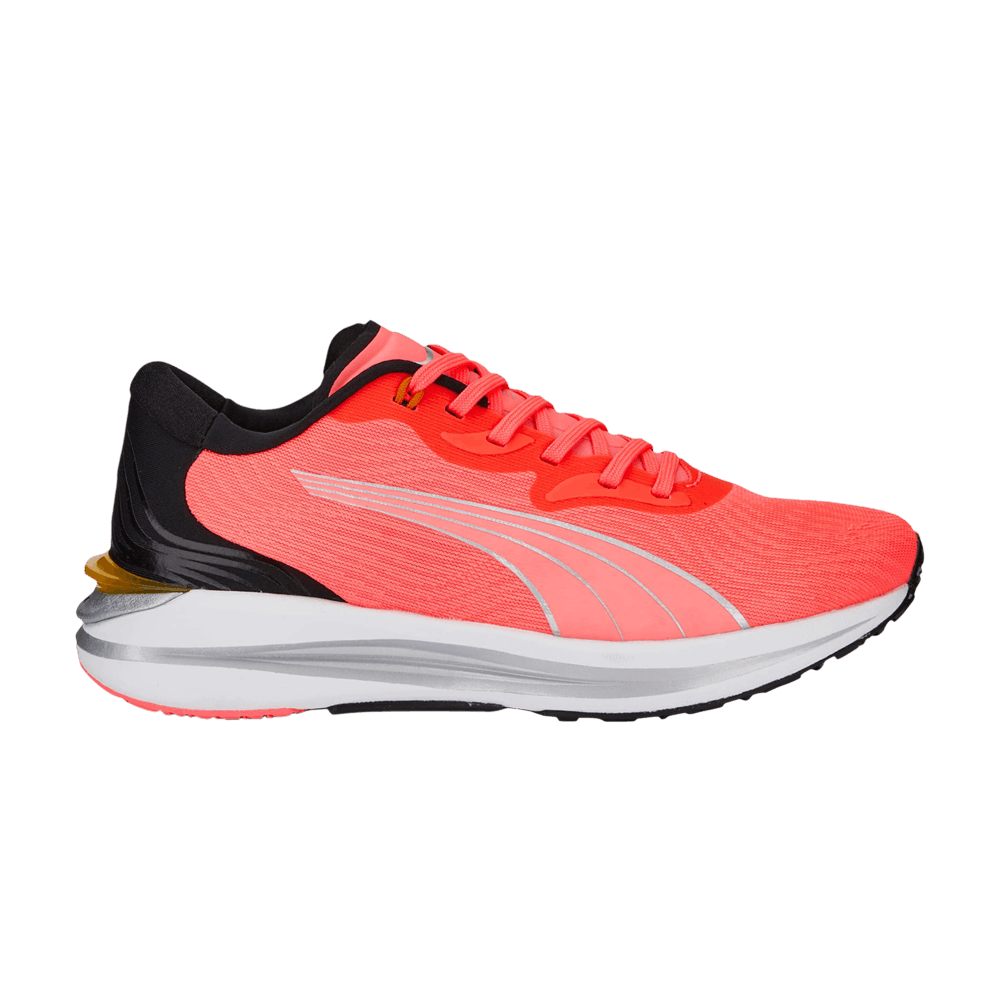 Pre-owned Puma Wmns Electrify Nitro 2 'sunset Glow Metallic Silver' In Pink