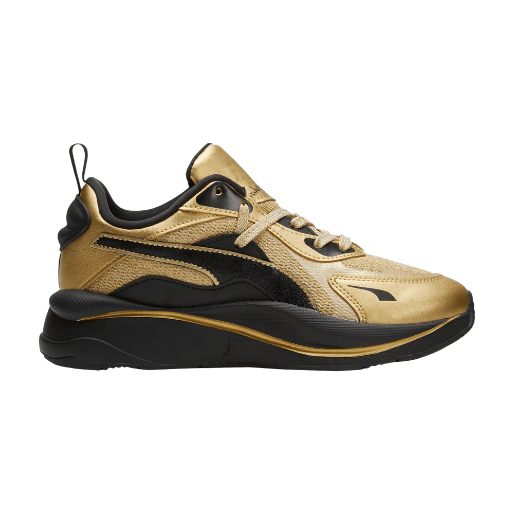 Pre-owned Puma Baby Phat X Wmns Rs-curve 'team Gold Black'