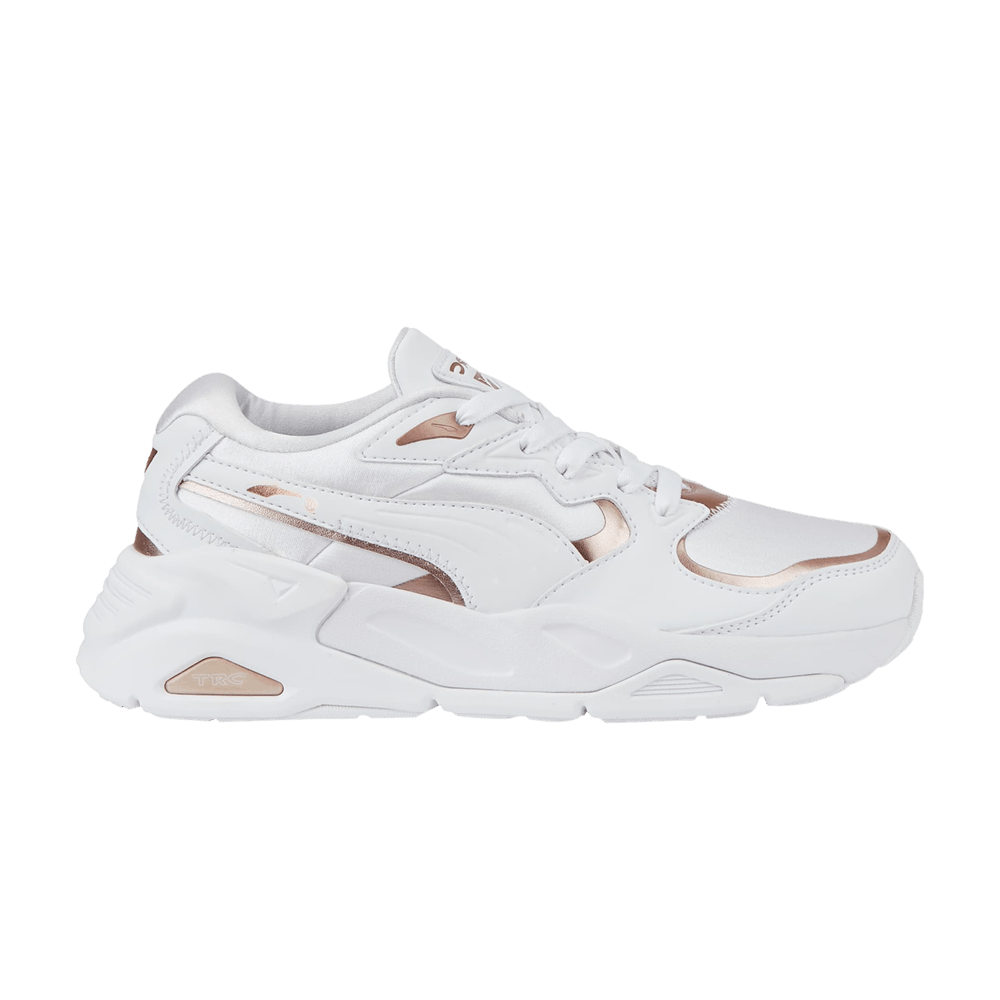Pre-owned Puma Wmns Trc Mira 'glam' In White