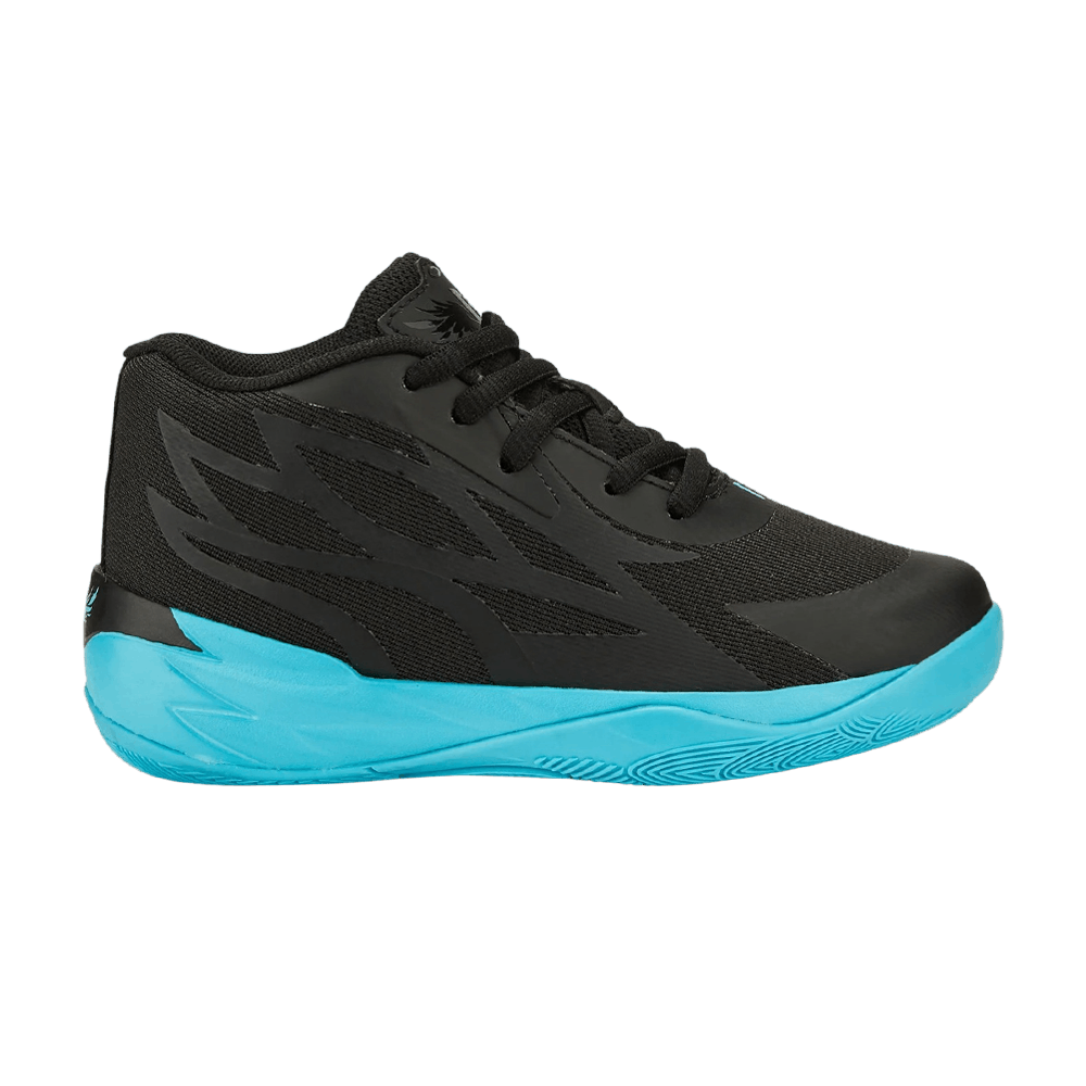 Pre-owned Puma Mb.02 Little Kid 'phenom' In Black