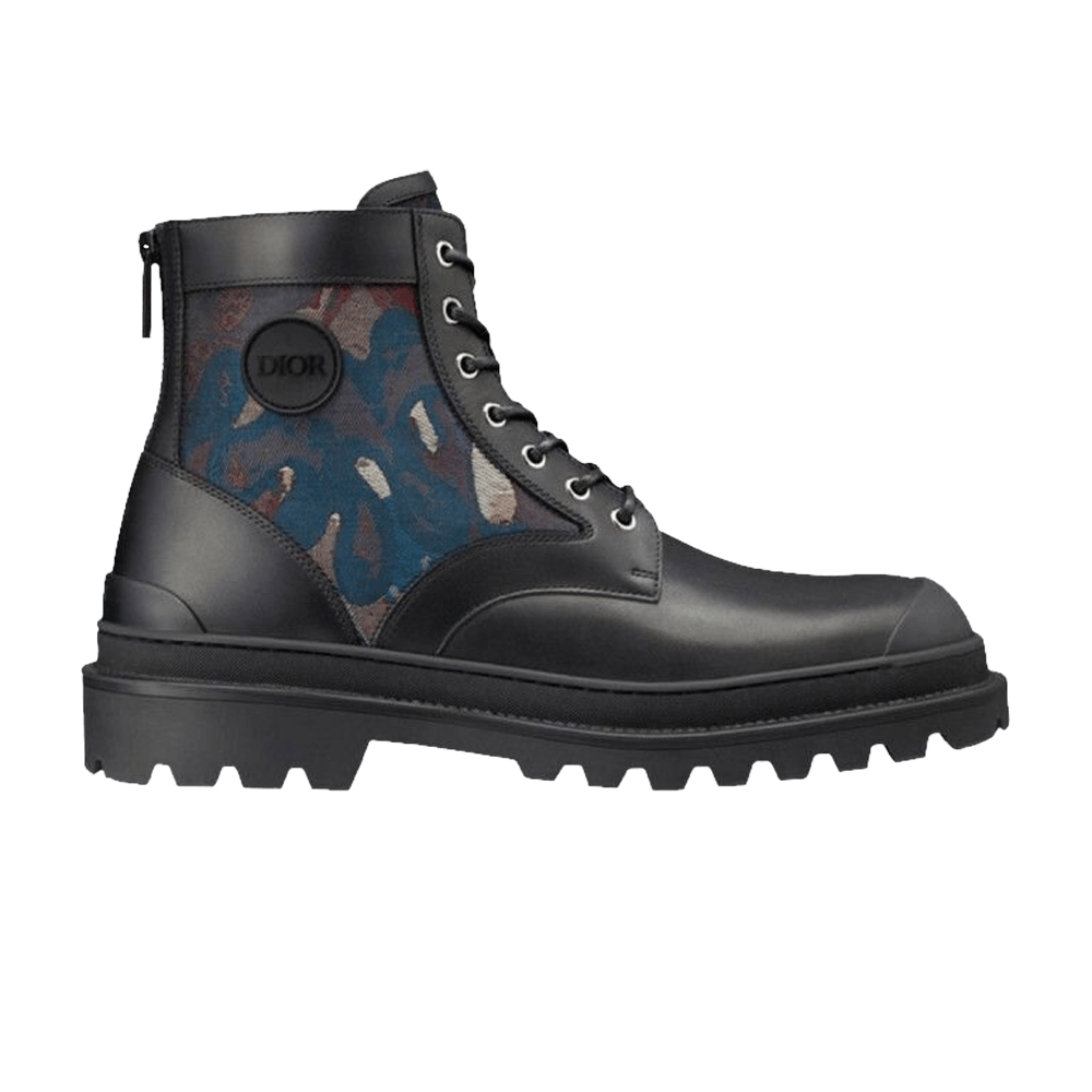 Dior Explorer Ankle Boot 'Black Khaki Camo'