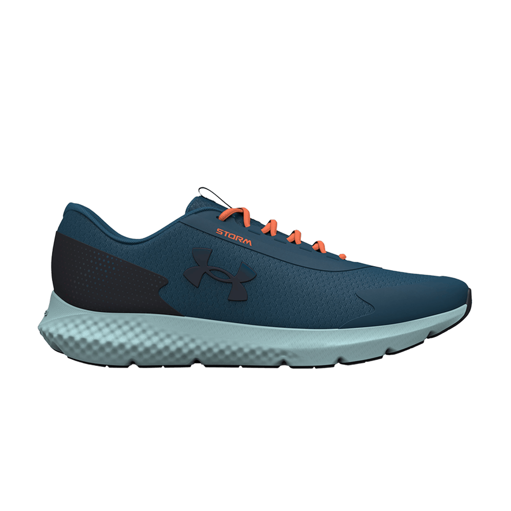 Pre-owned Under Armour Wmns Charged Rogue 3 Storm 'petrol Blue'