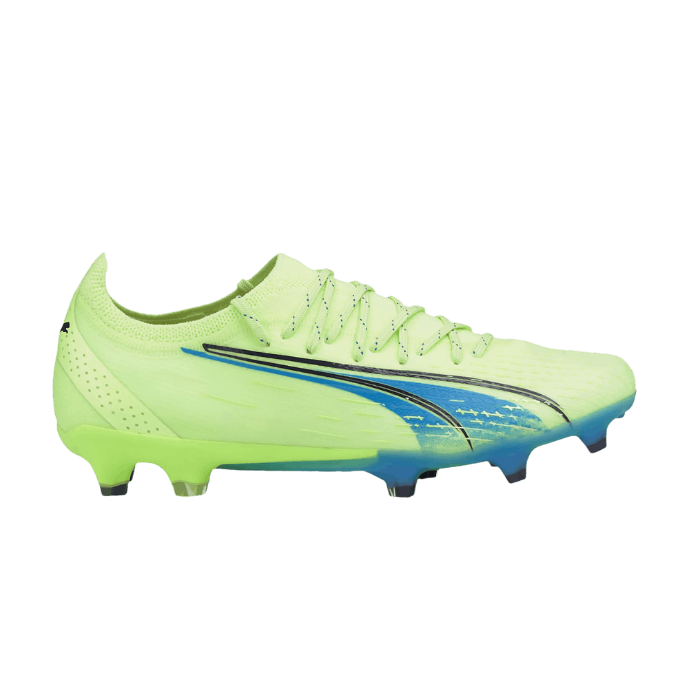 Pre-owned Puma Wmns Ultra Ultimate Fg Ag 'fastest Pack' In Green