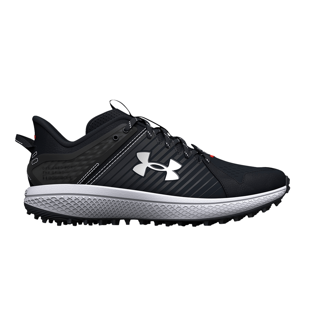 Pre-owned Under Armour Yard Turf Gs 'black White'
