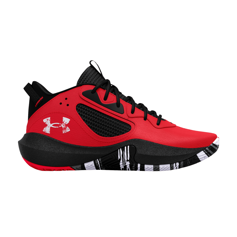 Pre-owned Under Armour Lockdown 6 Gs 'red Black'