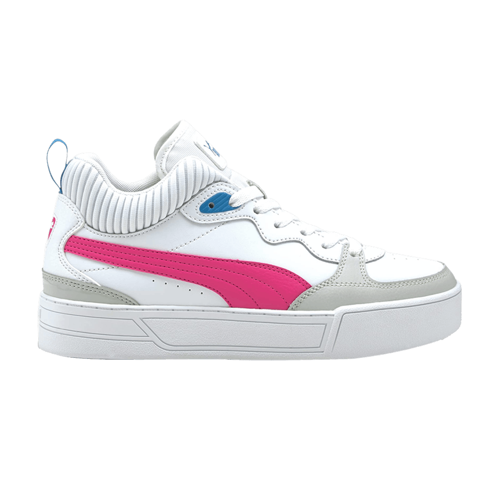 Pre-owned Puma Wmns Skye Demi 'white Beetroot Purple'