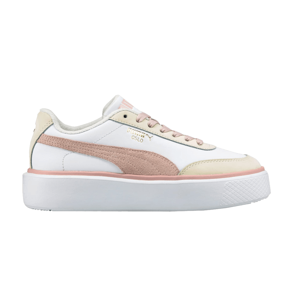 Pre-owned Puma Wmns Oslo Maja 'white Lotus'