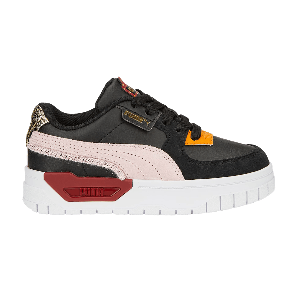 Pre-owned Puma Cali Dream Little Kid 'boho Gleam - Black'