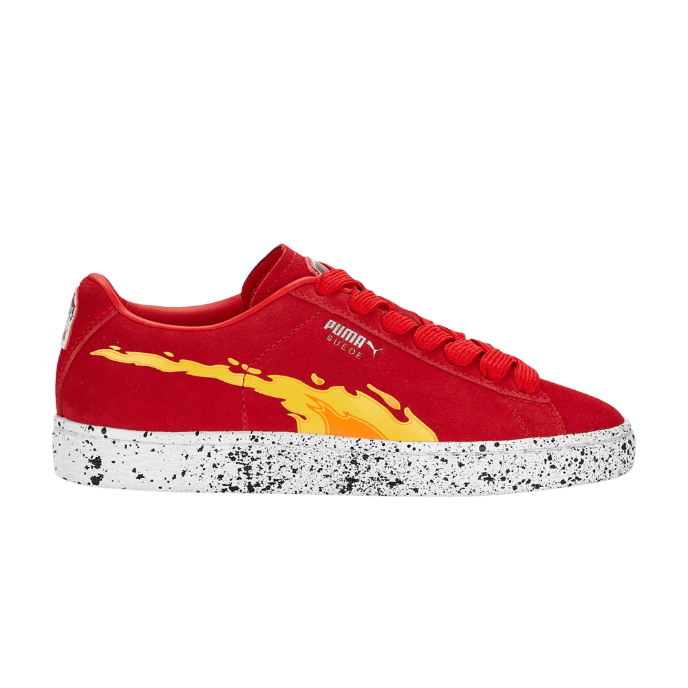 Pre-owned Puma Paw Patrol X Suede Big Kid 'marshall' In Red