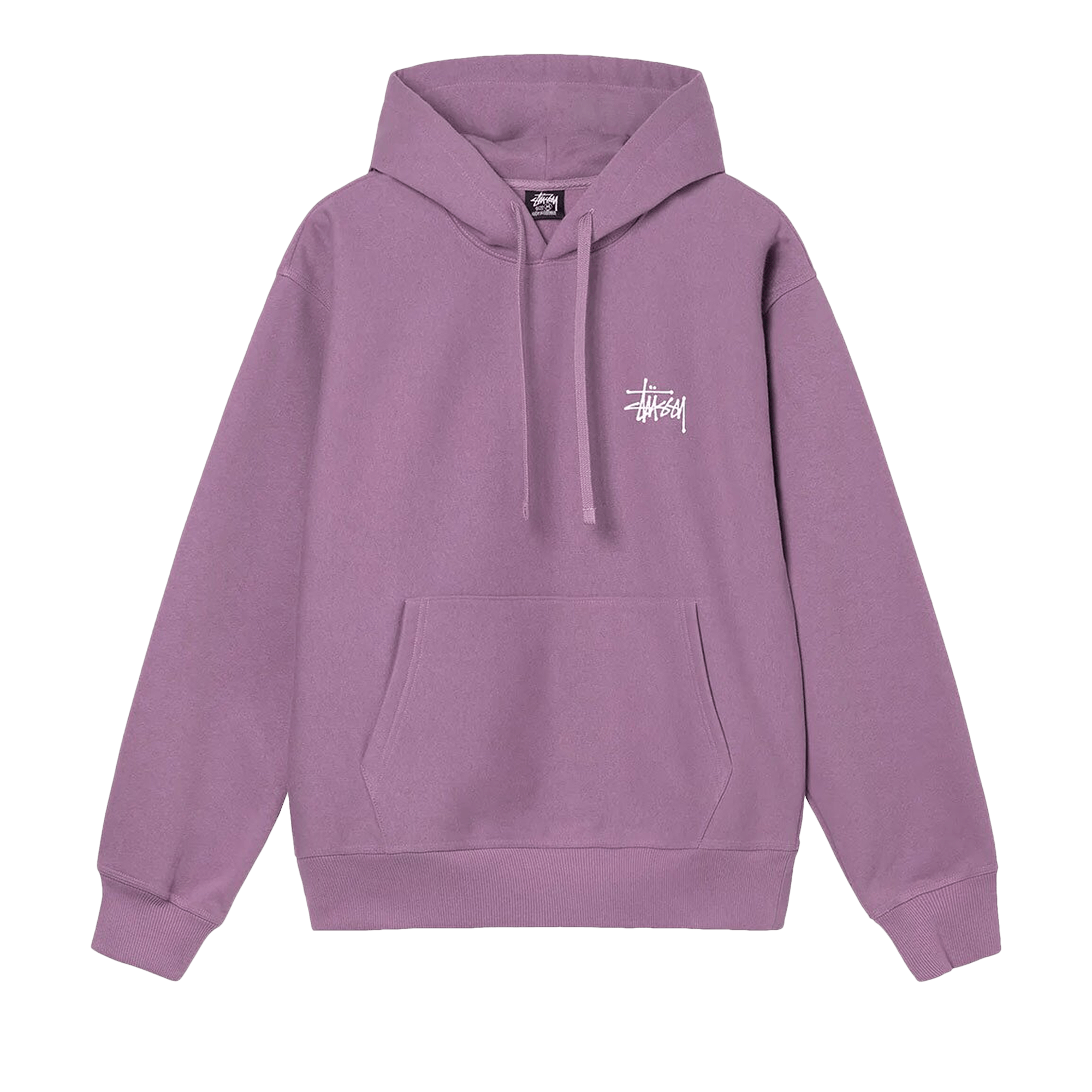 Pre-owned Stussy Basic Hood 'putty' In Grey