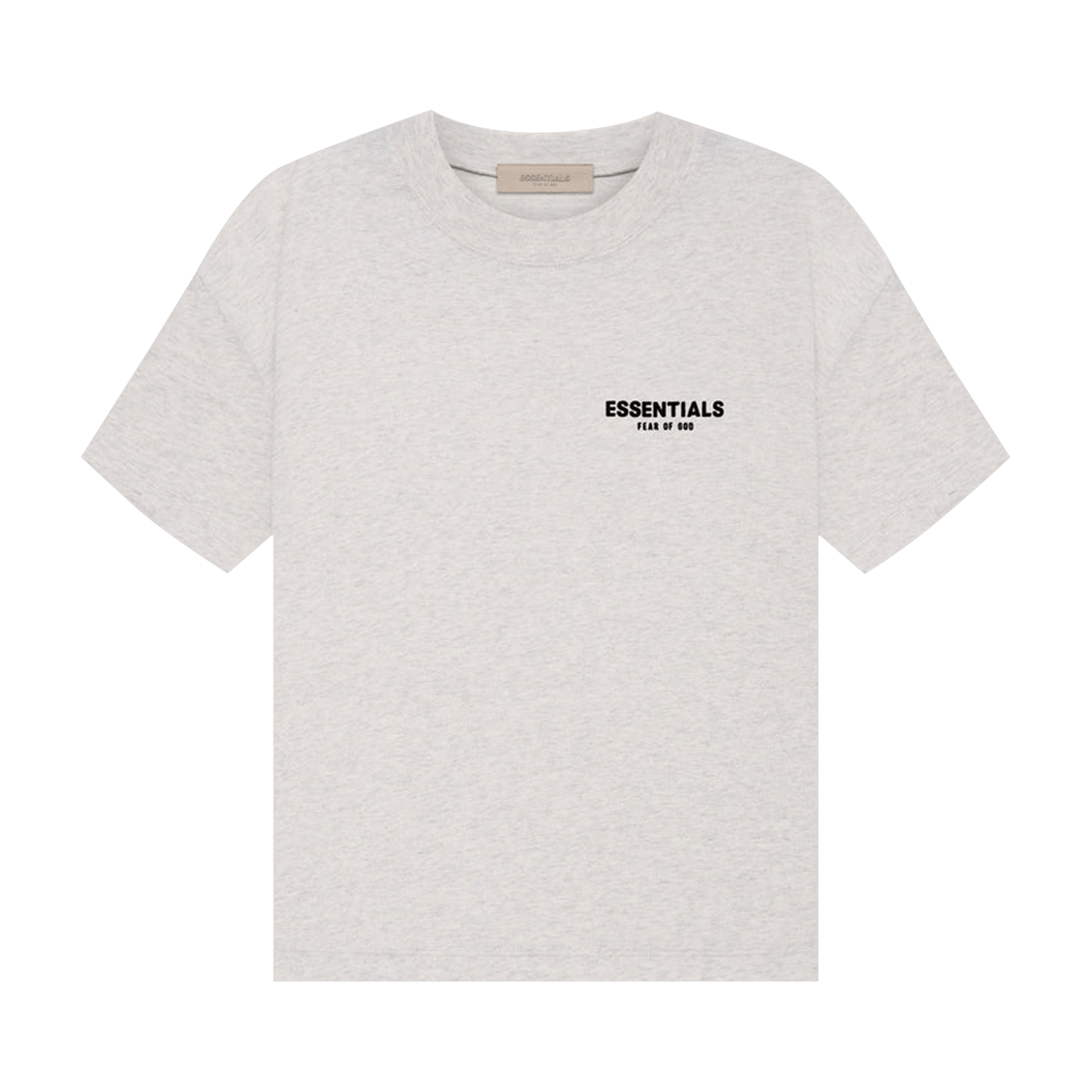 Pre-owned Essentials Fear Of God  Tee 'light Oatmeal' In Grey