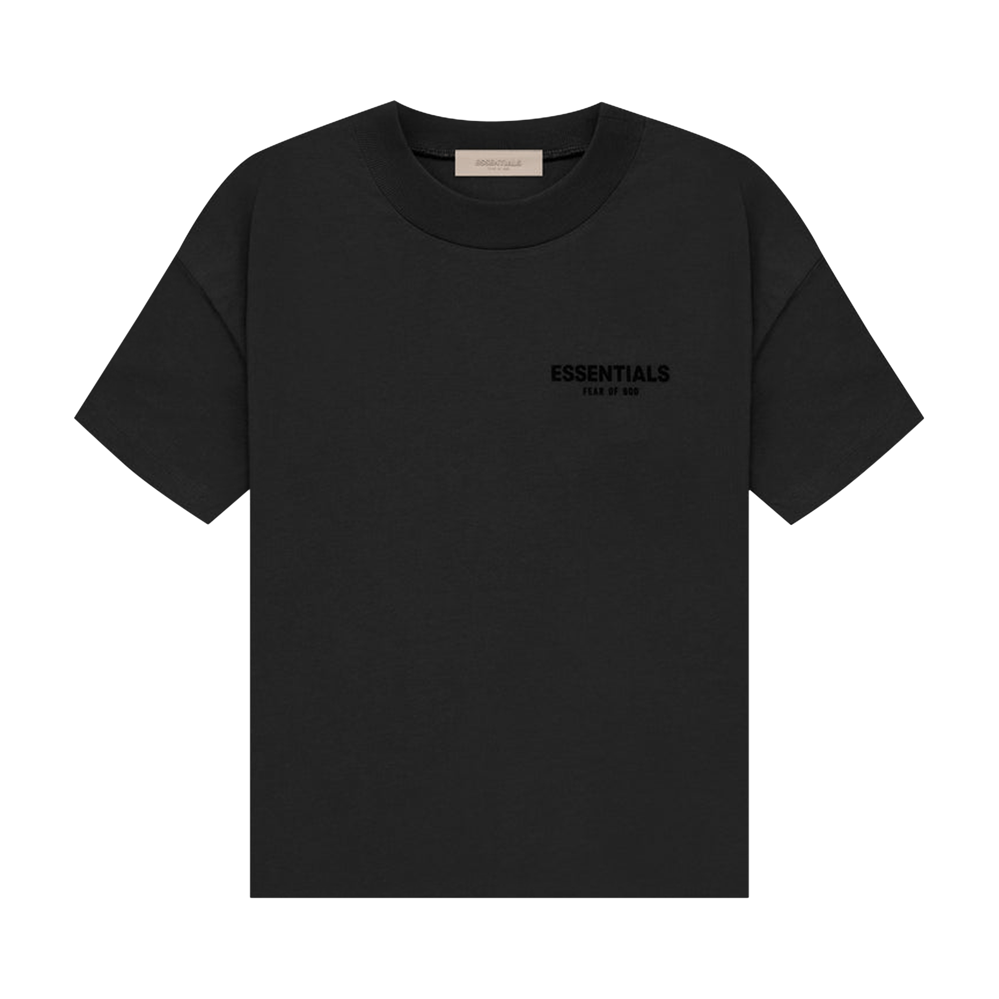 Pre-owned Essentials Fear Of God  Tee 'stretch Limo' In Black