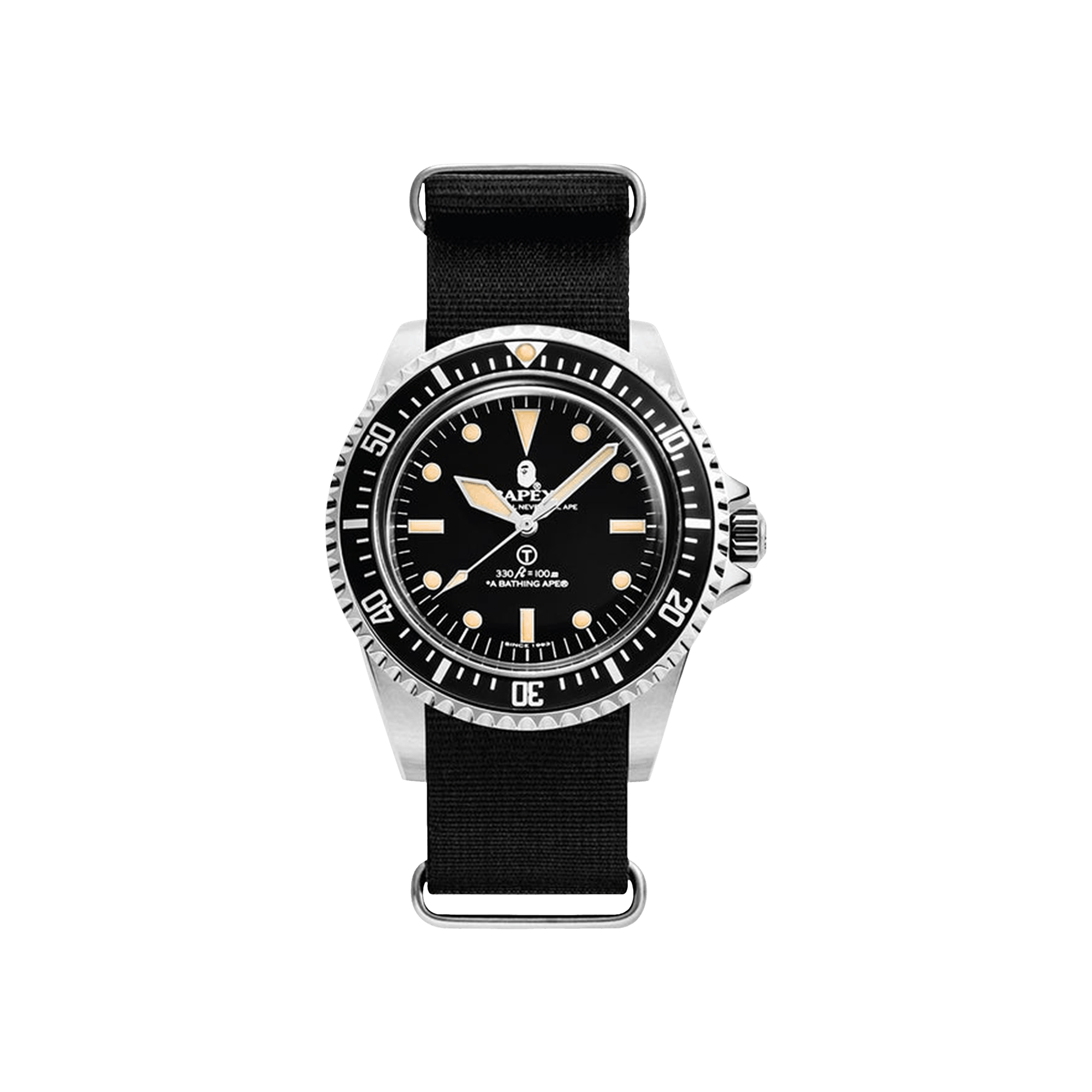 BAPE Vintage Type 1 Bapex Nato 'Silver'