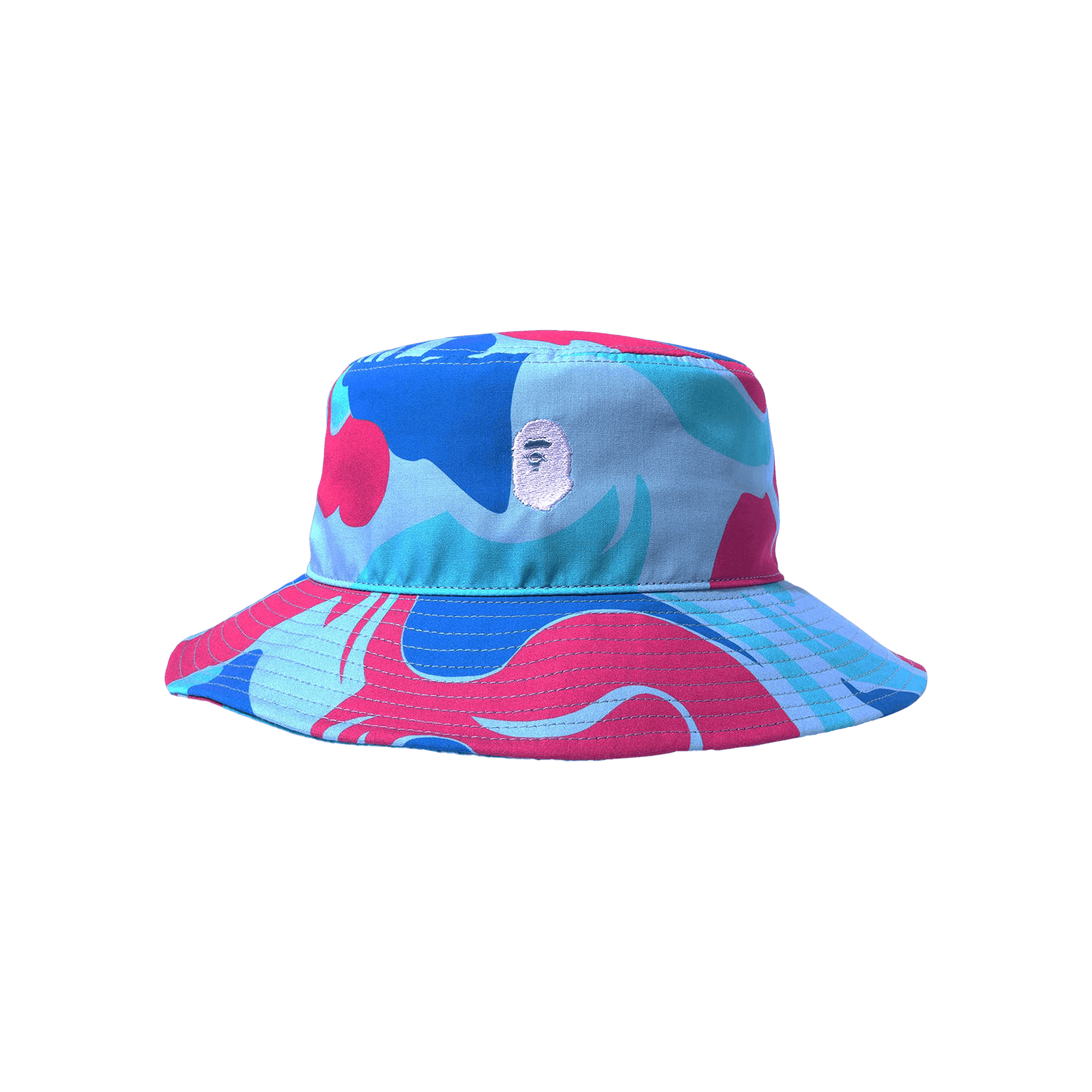 BAPE Marble Camo Bucket Hat 'Blue'