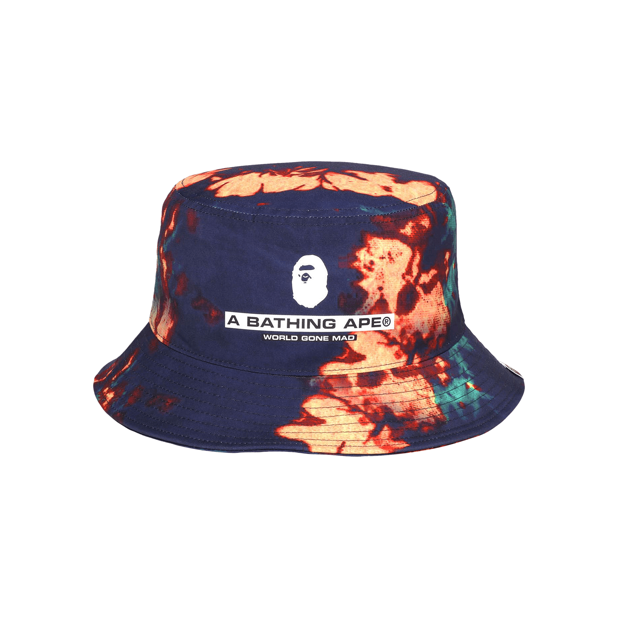 BAPE Tie Dye Bucket Hat 'Navy'