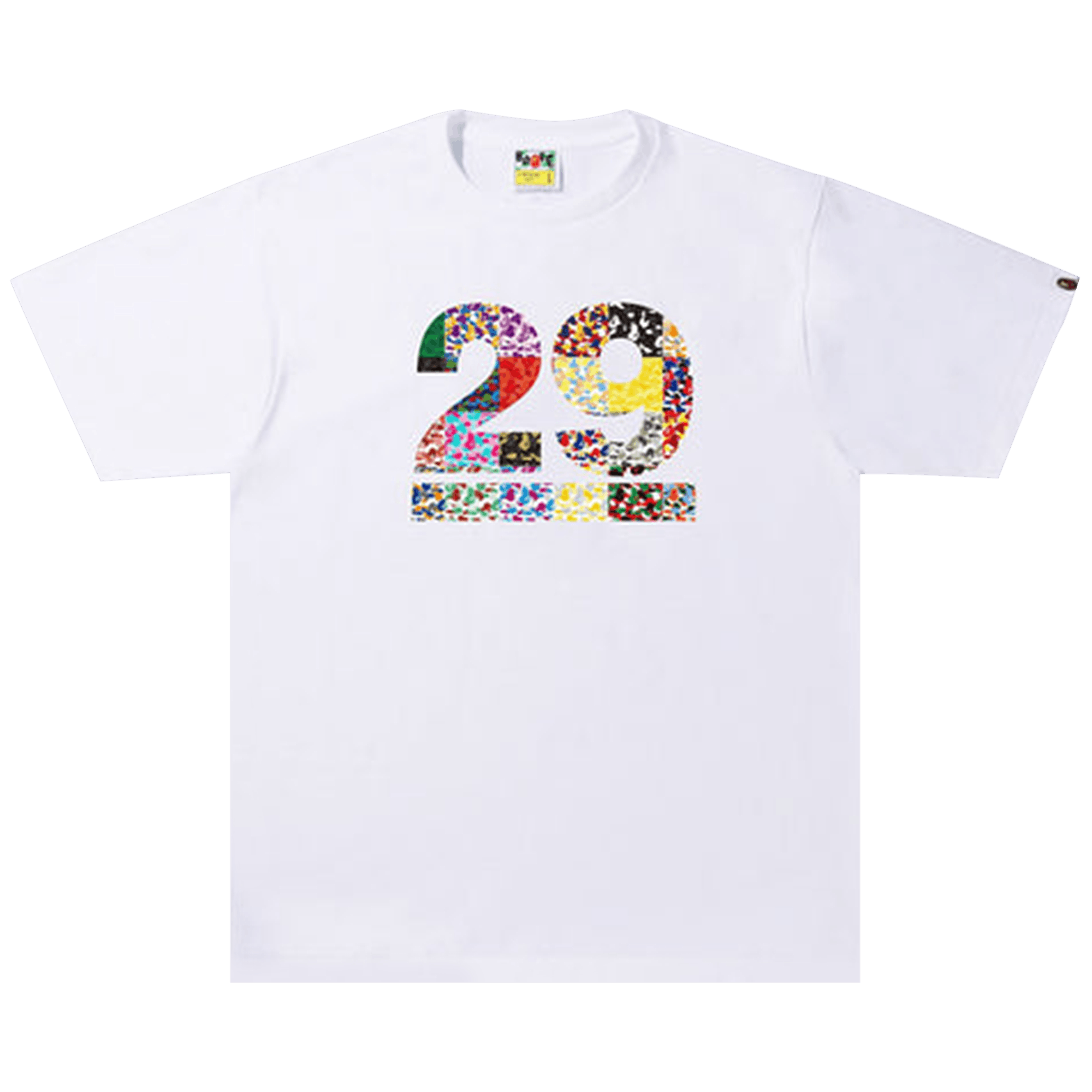 BAPE 29th Anniversary Tee 'White'