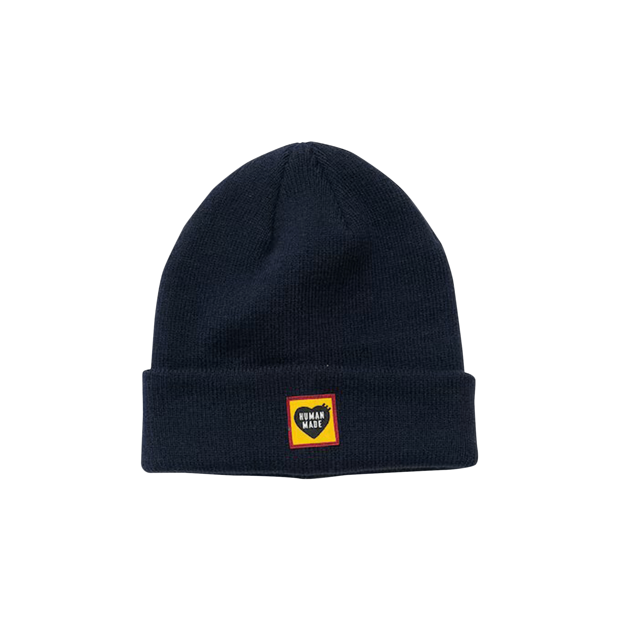Pre-owned Human Made Beanie 'navy' In Blue