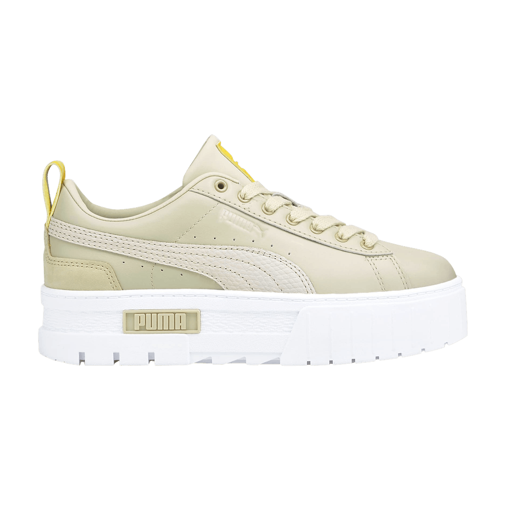 Pre-owned Puma Wmns Mayze Luxe 'putty' In Cream