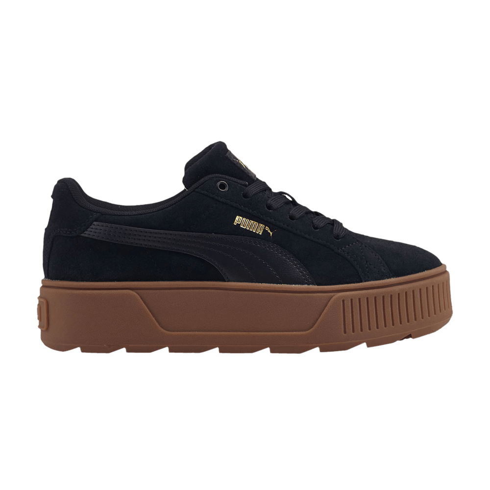 Pre-owned Puma Wmns Karmen 'black Gum'