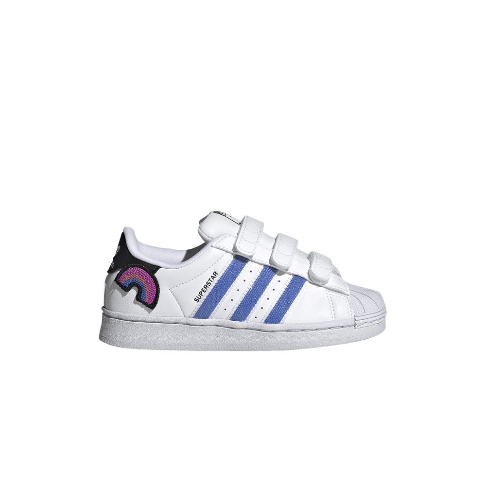 Adidas Superstar Little Kid 'Rainbow Decal'