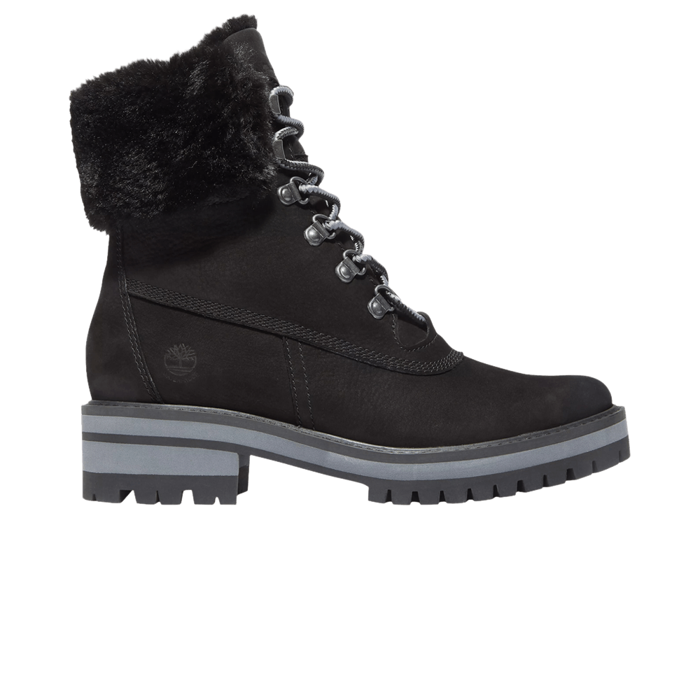 Timberland Wmns Courmayeur Valley 6 Inch Warm Lined Boot 'Black'
