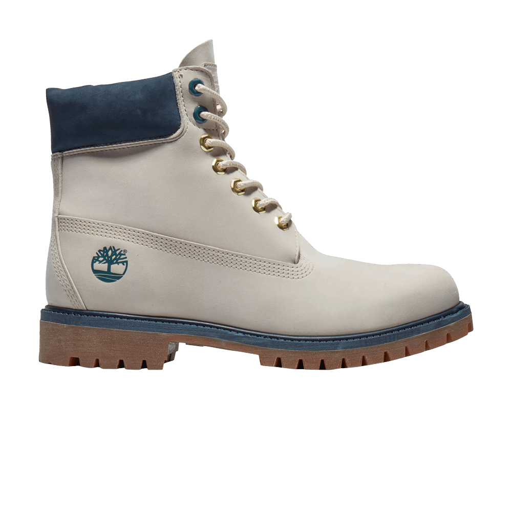Timberland 6 Inch Premium Waterproof Boot 'White Navy'