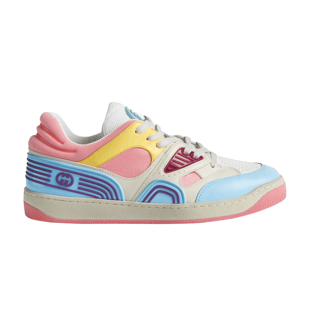 Gucci Wmns Basket 'Light Blue Demetra Pink'
