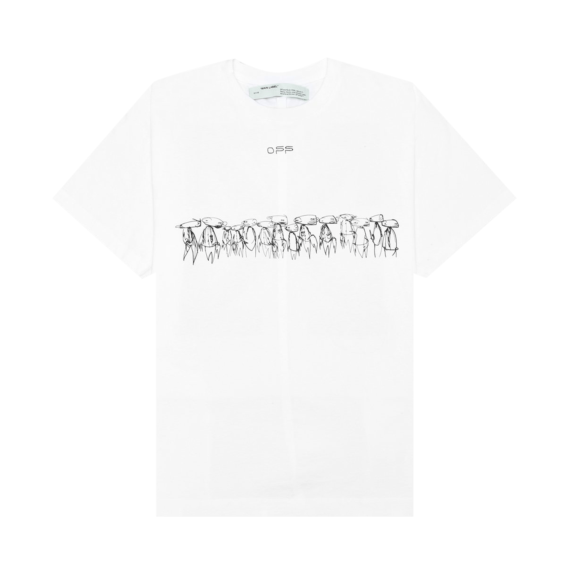 Off-White Futura Atoms Over T-Shirt 'White'