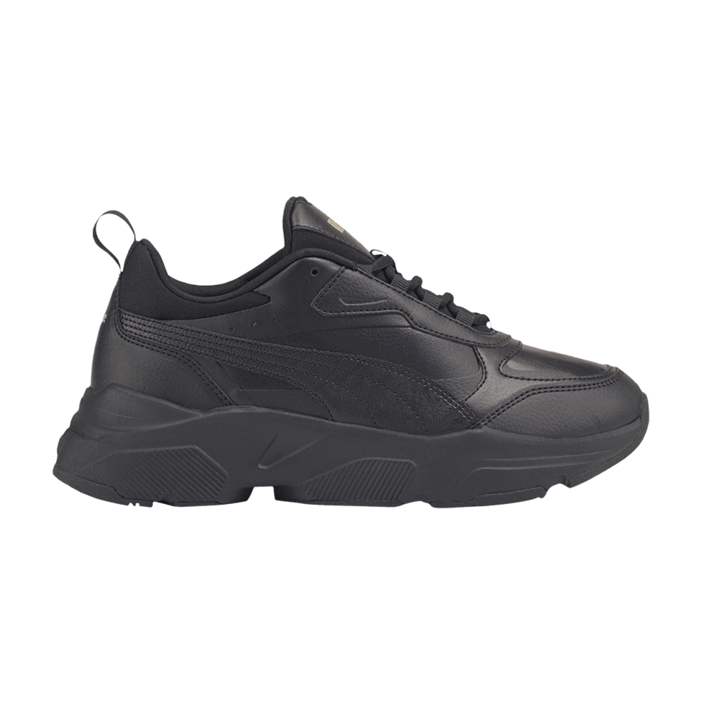 Pre-owned Puma Wmns Cassia Sl 'black Team Gold'