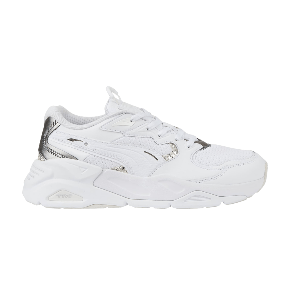 Pre-owned Puma Wmns Trc Mira 'star Quality - White'