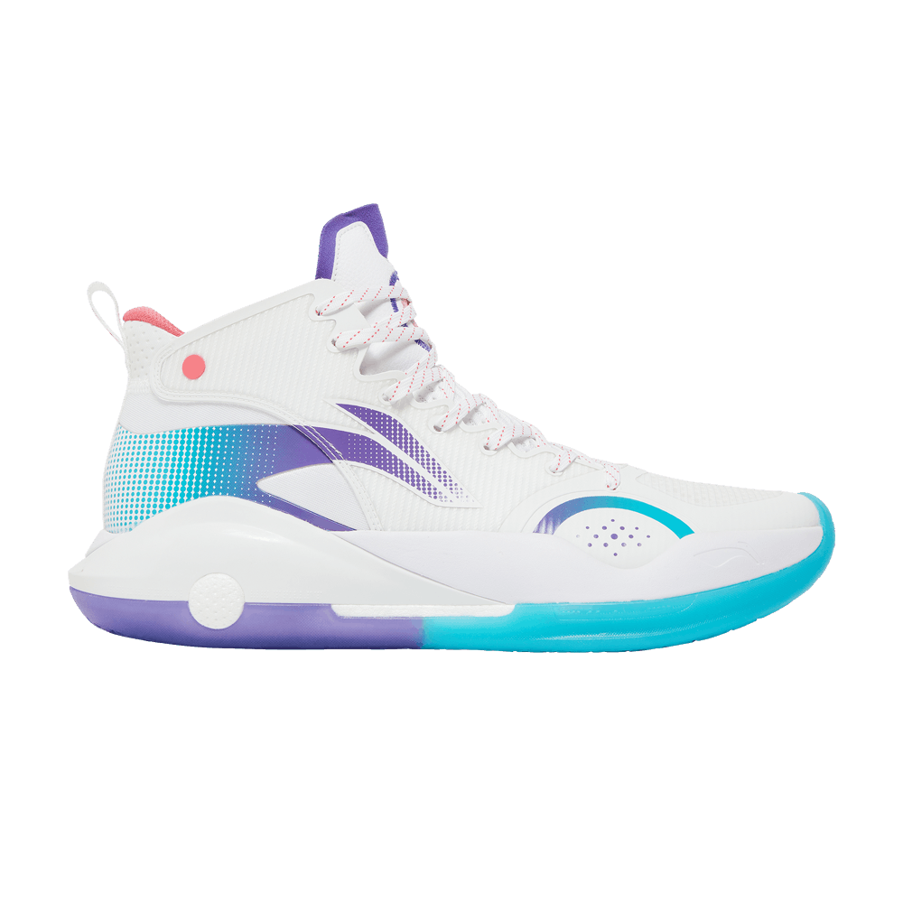 Li-Ning Yushuai 15 'White Purple Turquoise'