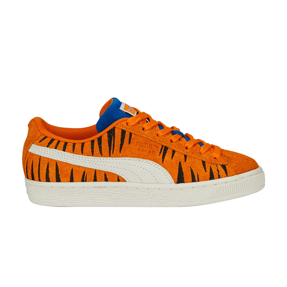 Pre-owned Puma Frosted Flakes X Suede Big Kid 'tony The Tiger' In Orange