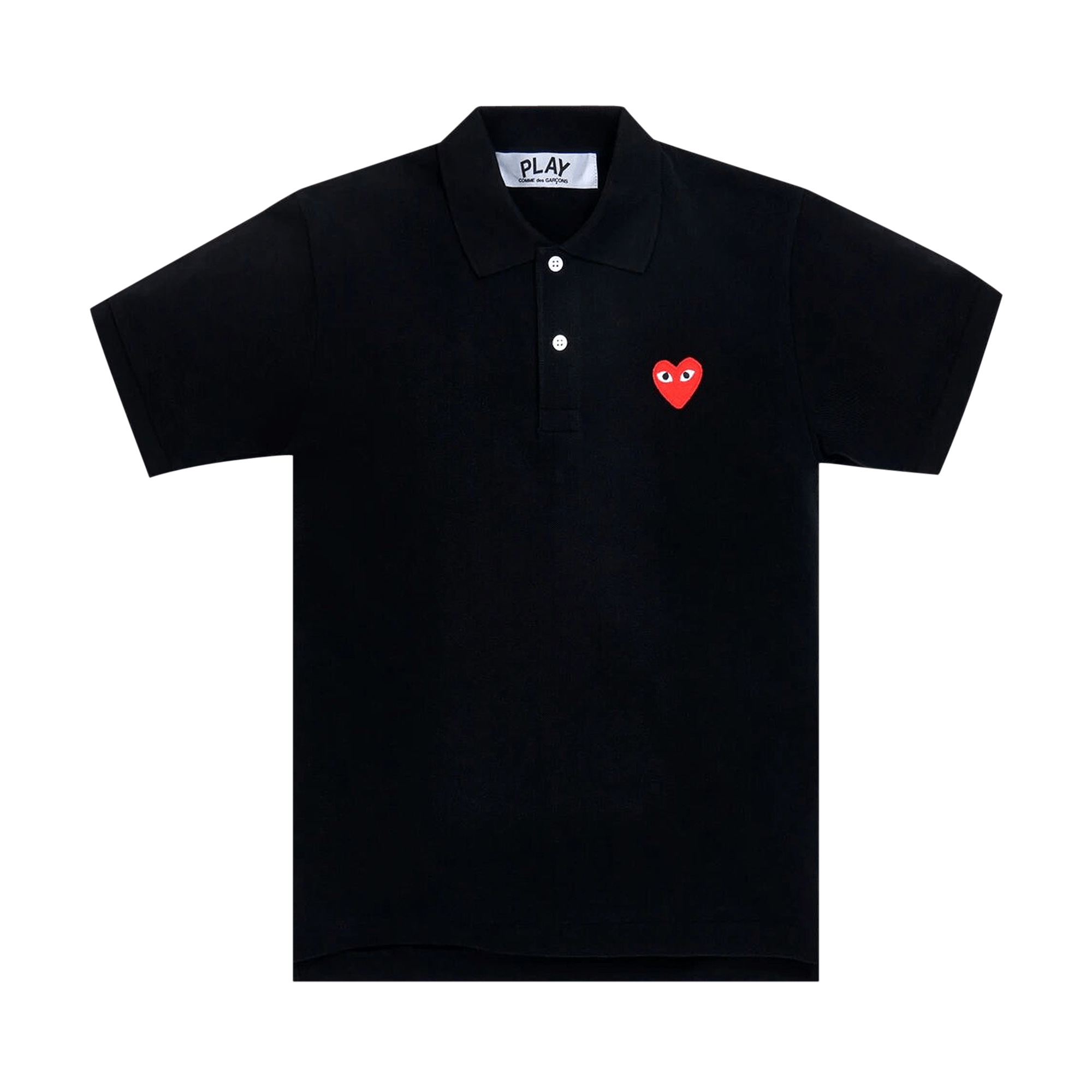 Comme des Garçons PLAY Polo Shirt 'Black'